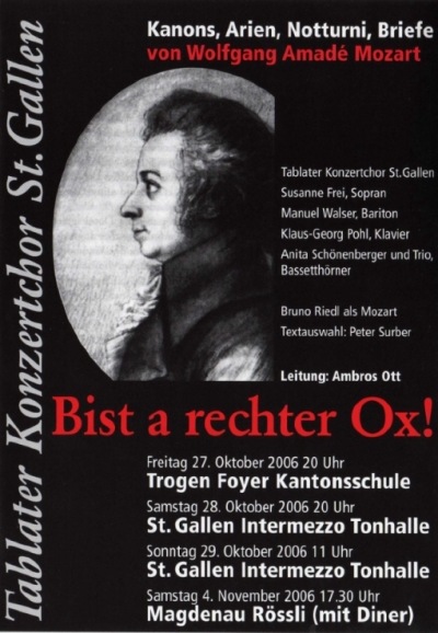 Plakat Mozart
